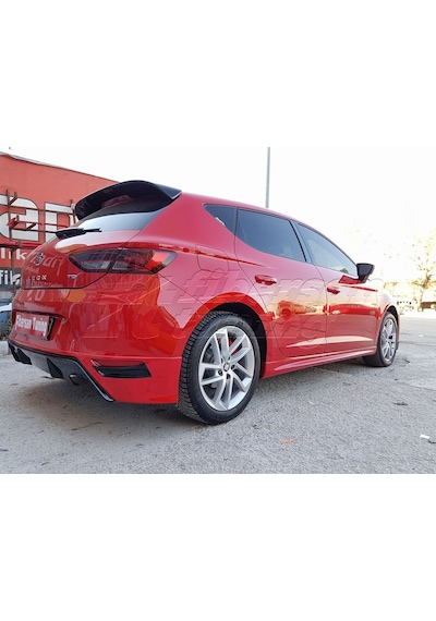 Seat Leon ( Tdı) Aero Arka Tampon Eki----fibersan Tuning