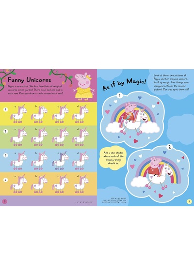 Peppas Magical Friends Sticker Activity Book