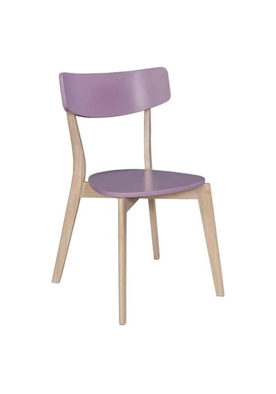Evdema Vitale Eleen Ahşap Sandalye Lavanta Ms.Sa041