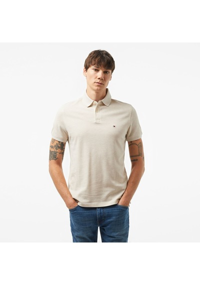 Tommy Hilfiger Tommy Hılfıger Erkek T-shırt Mw0mw17770-hcx Krem