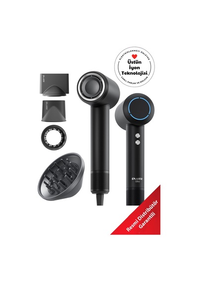 X116 Ultra İyonlu Saç Kurutma Makinesi Ultra Sessiz Ve Hızlı Kurutma Siyah - 688836332