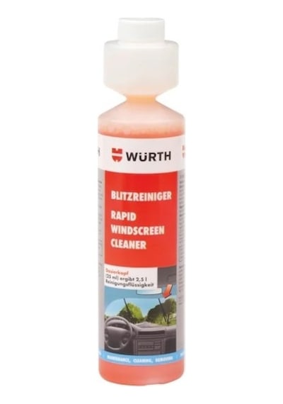 Würth Konsantre Oto Araç Cam Temizleme Temizleyici Sabunu 250ml