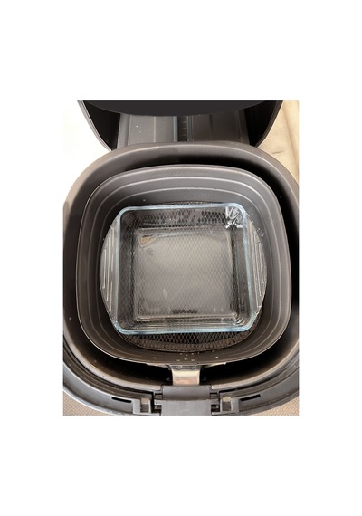 Airfryer Uyumlu Kare Borcam Şeffaf