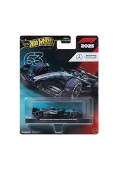 2025 Formula 1 Mercedes-amg Petronas F1 Team No 63 Açık Bej