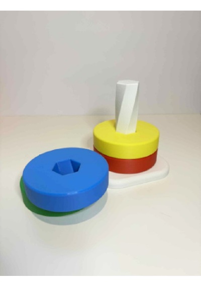 Montessori Döndür Ve Çevir İstifleyici Oyuncak