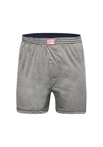Saran Erkek Havlu Bel Pamuk'lu Boxer 3104 - 10 Adet Gri