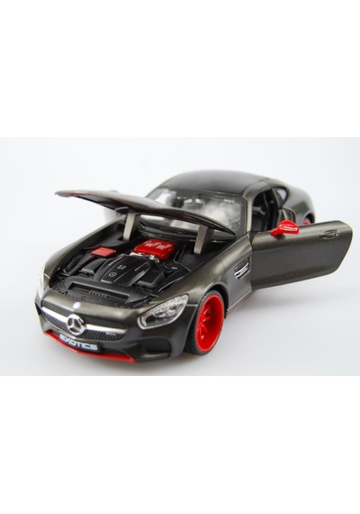 Maisto Mercedes Amg Gt Koyu Gri 1 24 Model Araba