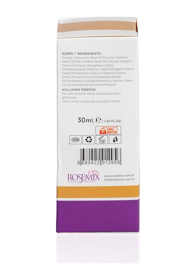 Rosemix - 465 - - Kaşkirpik Bakım Yağı 30 Ml Doğal Natural Yağ - 2 Adetlik - Csmo-tex - Set Ürün