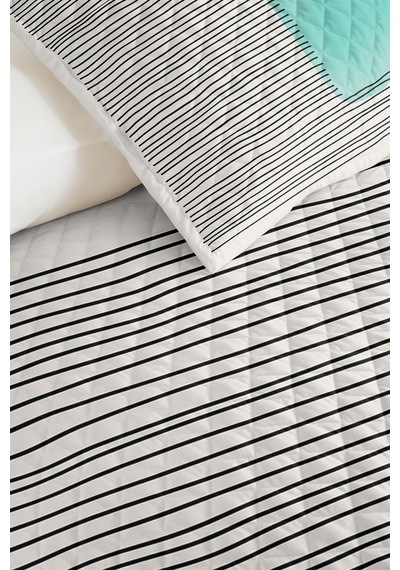 Çizgili Mint Genç Odası Tek Kişilik Pike Takımı-modern Siyah Beyaz 160x220 Cm Kapitone Yatak Örtüsü Killi Dalgakıran Kıyımı Çizgili Mint Genç Odası Tek Kişilik Pike Takımı-modern Siyah Beyaz 160x220 Cm Kapitone Yatak Örtüsü Killi Dalgakıran Kıyımı