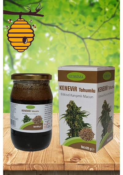 Nursima Kenevir Tohumlu Bitkisel Karışımlı Macun 420 G