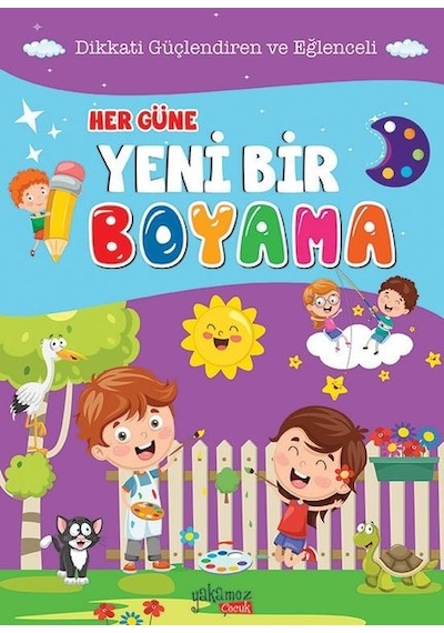Her Güne Yeni Bir Boyama- Yakamoz Yayınları