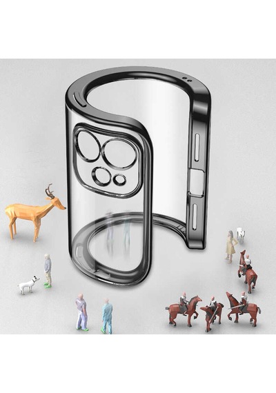 Apple Uyumlu iPhone 11 Kılıf Zore Gbox Kapak Mavi