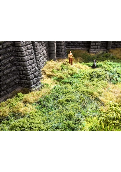 Noch 7280 Çayır Dokulu Folyaj, Açık Yeşil, 20x23 Cm., Diorama Malzemesi-59298
