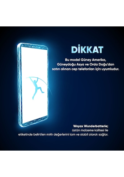 Woyax by Deji Xiaomi Redmi Note 11 Pro 4G Uyumlu  Batarya