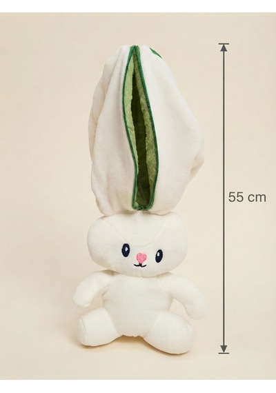 Peluş Meyveli Tavşan -55 Cm Yeşil