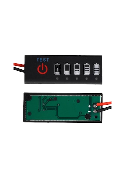 2s Pil Kapasite Göstergesi 2s Li-ıon Hobi Robotik Dıy Power Bank Led Panel Lityum Batarya Akü Seviy