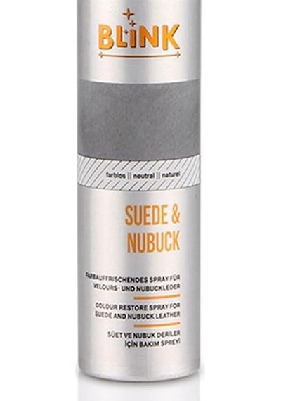 Blink Renksiz Natural Süet Ve Nubuk Deri Bakım Spreyi 250 Ml. Renksiz