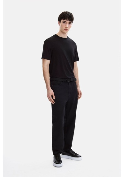 Back And Bond Siyah Tapered Fit Denim Pantolon Çok Renkli