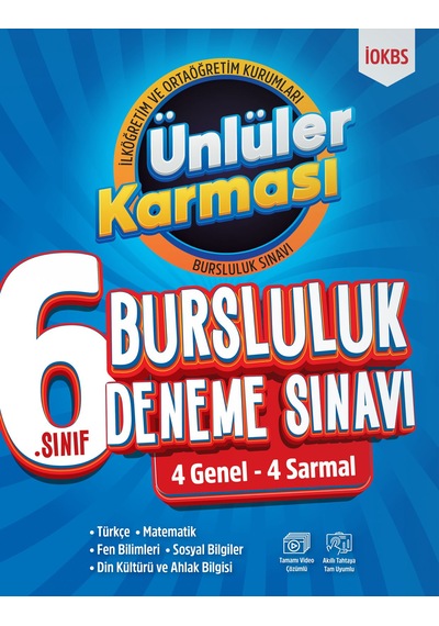 6.sınıf İokbs 4+4 Bursluluk Denemesi