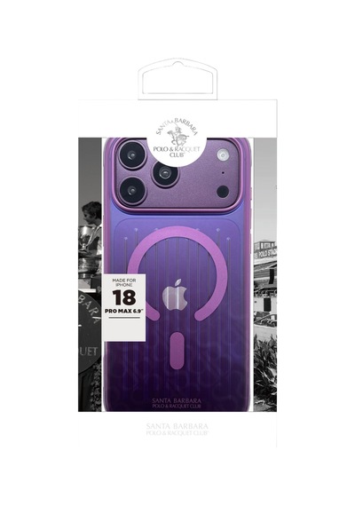 Sbprc İphone 18 Pro Max / 17 Pro Max Dalgalı Esnek Darbelere Dayanıklı M-safe Özellikli Jeremy Kapak Bordo
