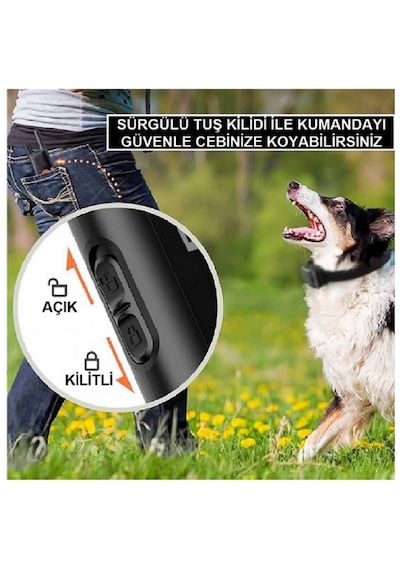 Petainer 678 Köpek Eğitim Tasması Şarjlı Ve Su Geçirmez