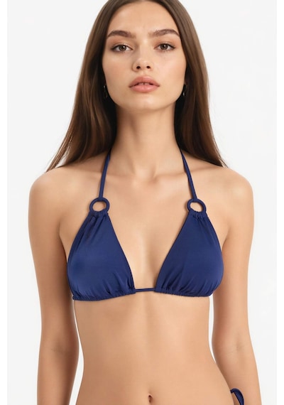 Defacto Regular Fit Üçgen Bikini Üstü-fall İn Love E0137ax25smnv131 Lacivert