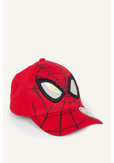 Defacto Marvel Spıderman Pamuklu Cap Şapka Erkek Çocuk G0956a826wnrd1 Kırmızı-rd1