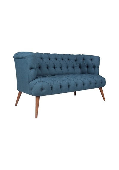 West Monreo Loveseat İkili Koltuk Gece Mavisi