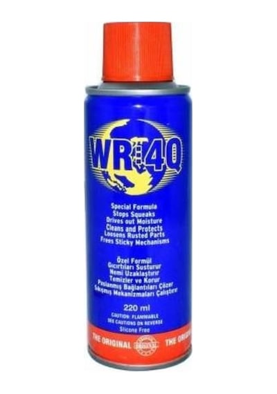 Wr 40 Genel Yağlayıcı Ve Pas Sökücü Sprey Tam Dolu 220 Ml