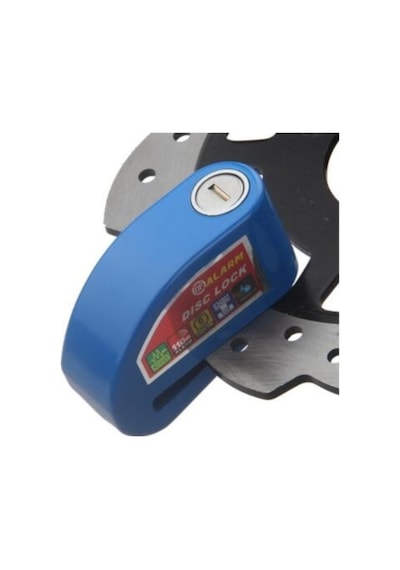 Motosiklet Alarmlı Disk Kilidi 110 Db + Hatırlatma Kablosu  529772994 - Siyah