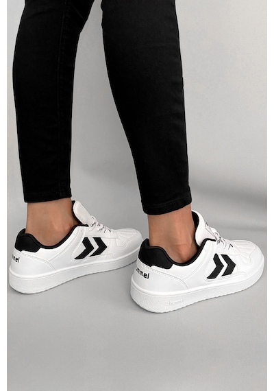 Hummel Court 1990 Unisex Spor Ayakkabı 900828-9124 Beyaz - Siyah
