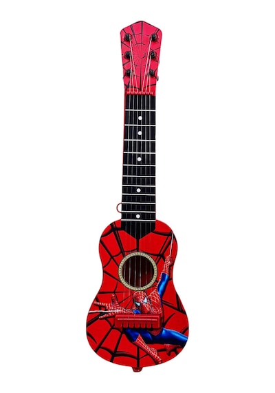 Oyuncak 6 Telli Örümcek Adam Gitar Çocuk Gitarı 50 Cm. Spider Man