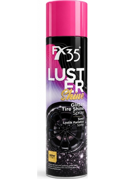 Fx35 Luster Shine Simli Lastik Parlatıcı Sprey 600 Ml