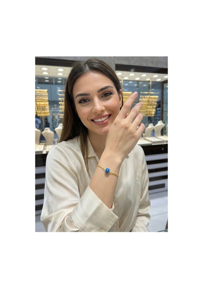 14 Ayar Altın Halat Bileklik Sarı