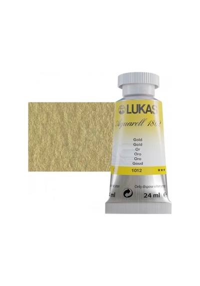 Lukas Aquarell 1862 Artist 24ml Sulu Boya 1012 Gold Seri 3 Diğer