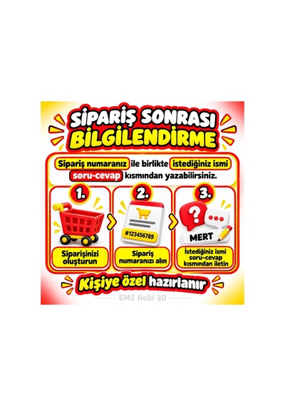 Kişiye Özel Lego İsim Dekoru