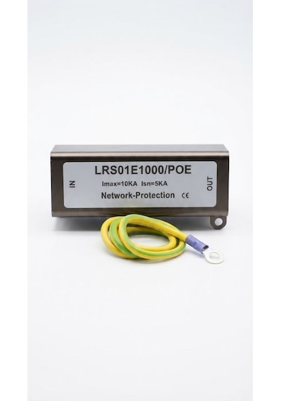 Lrs01e1000/poe Gigabit Ethernet Ve Poe Ağ Aşırı Gerilim Koruyucu - Network Surge Protector Surge Arrestor