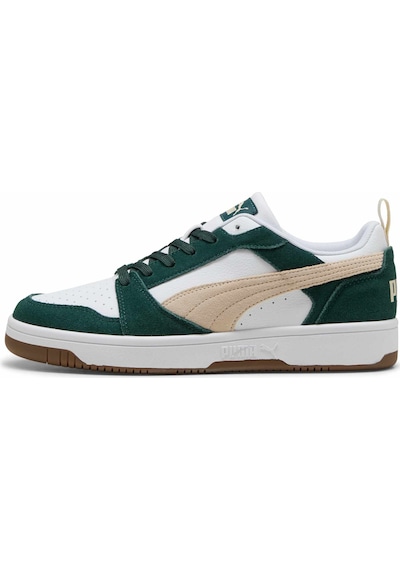 Puma Rebound V6 Low Suede Unısex Ayakkabı 402262 05 Yeşil