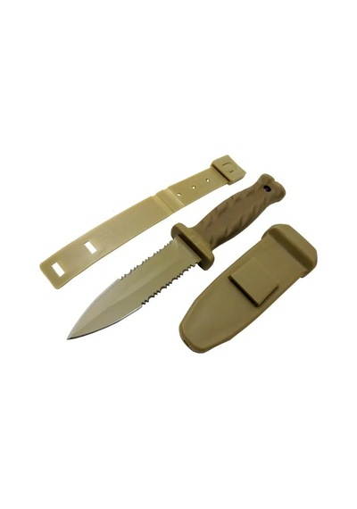 Muhtelif Gerber Knives S30v Haki Av Bıçağı 22cm - Testere Detaylı, Kılıflı