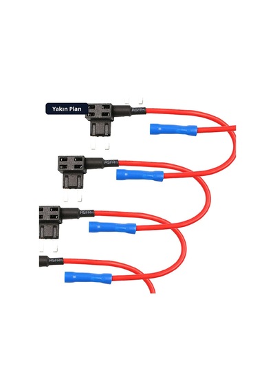 Trobus Fuse Tap Sigorta Çoklayıcı Mini Bıçak Tipi Adaptör 5 Adet Diğer