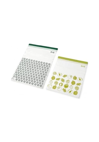 Plastik Torba Istad, 30 Adet Paket, Şunlardan Oluşur: 15 Torba 6 L 28,5 X 41 Cm Ve 15 Torba 4,5 L 27 X 34 Cm , Tekrar Kullanılabilir, Çünkü Tekrar Kapatılabilir 4296
