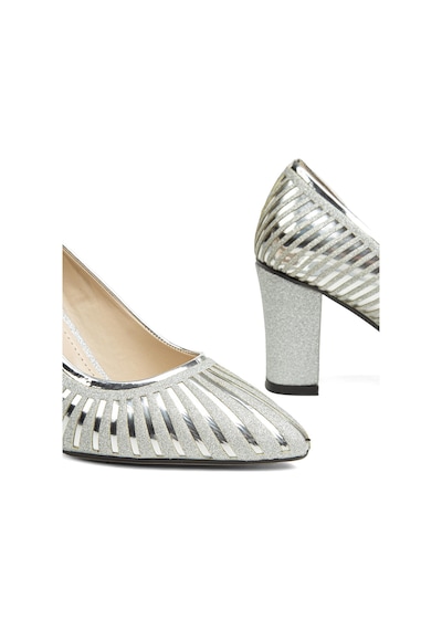 Pierre Cardin PC-52037-3478 Gumus - Kadın Topuklu Ayakkabı 35783