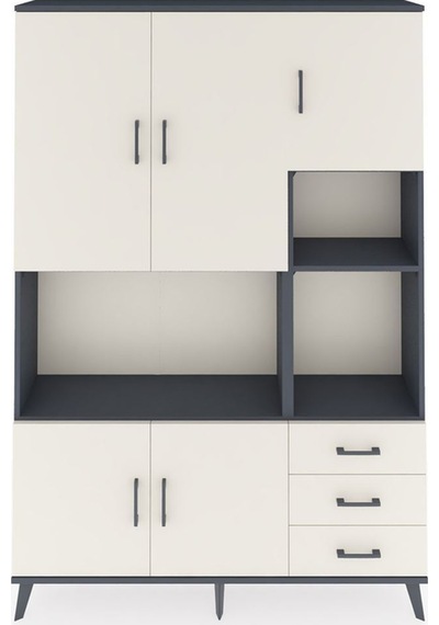 Arges Dolap 9 Raflı 3 Çekmeceli 5 Kapaklı 132x30x195 Antrasit-aytaşı/aytaşı Aytası/aytası Arges Dolap 9 Raflı 3 Çekmeceli 5 Kapaklı 132x30x195 Antrasit-aytaşı/aytaşı Aytası/aytası