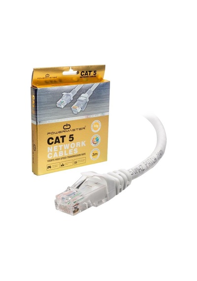 Powermaster Cat5 Ethernet / Internet Kablo 3 Metre