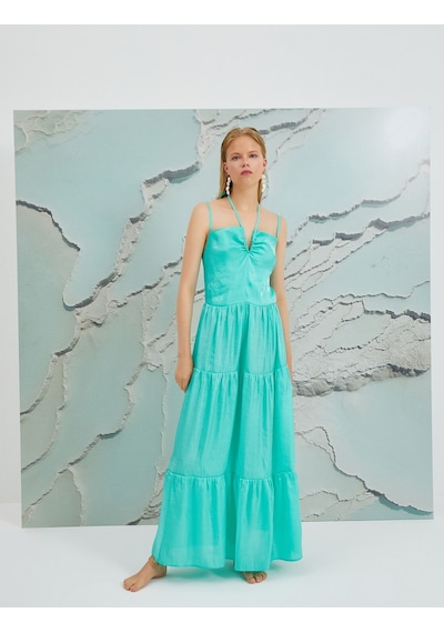 Koton Şahika Ercümen X Koton - Askı Detaylı Katlı Uzun Elbise Mınt 2sak80491ew 2SAK80491EWMNT Mint Yeşili Koton Şahika Ercümen X Koton - Askı Detaylı Katlı Uzun Elbise Mınt 2sak80491ew 2SAK80491EWMNT Mint Yeşili