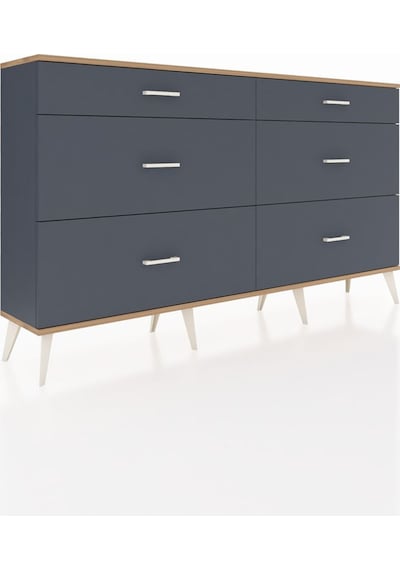 Arges Konsol 6 Çekmeceli 176x30x99 Antrasit-çam/antrasit Antrasit-çam/antrasit Arges Konsol 6 Çekmeceli 176x30x99 Antrasit-çam/antrasit Antrasit-çam/antrasit