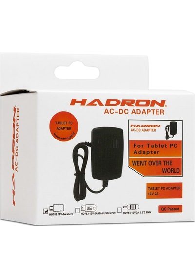 Adaptör 12v 2a Micro Usb Hadron Hd782