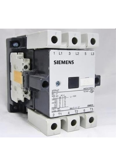 Siemens 3TF47 22-0AP0 30.5Kw 230Vac Kontaktör