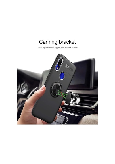 Samsung Galaxy Uyumlu M20 Stantli Yüzüklü Manyetik Kaliteli Ravel Kilif 566145216