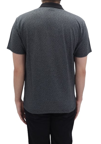 Santa Dmctekstil Erkek Jakarlı Desenli Klasik Kesim Rahat Kalıp Tek Cepli Polo Yaka T-shirt Siyah Santa Dmctekstil Erkek Jakarlı Desenli Klasik Kesim Rahat Kalıp Tek Cepli Polo Yaka T-shirt Siyah